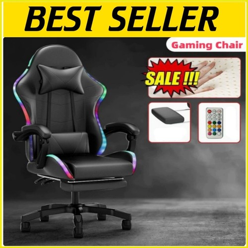 New reclining gaming chair - new,