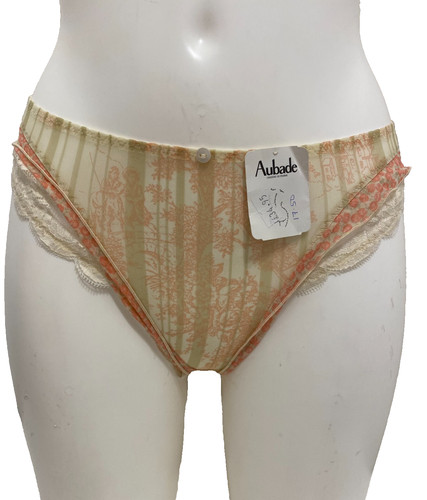 Aubade beige pink thong - &,