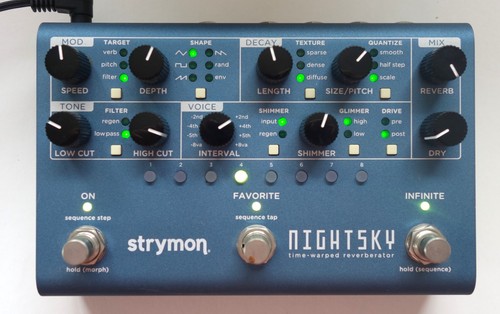 Strymon nightsky time - nightsky, time-warped