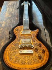 Zemaitis Very Rare Japanese Custom Shop Hand-Built CS24SU Wood Leaf Maple Flame 