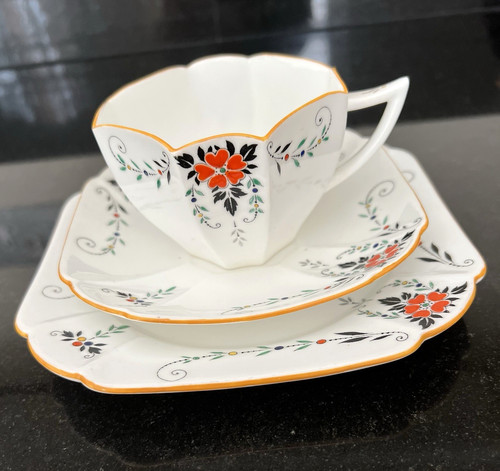 Shelley china trio - , (tea
