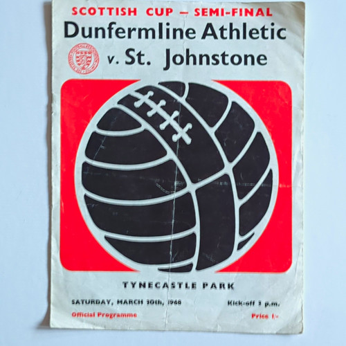 1968 dunfermline athletic v - dunfermline,