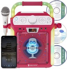 Bluetooth karaoke machine - cd,