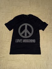 LOVE MOSCHINO LOGO MEN’S T-SHIRT / Black Colour / Size S