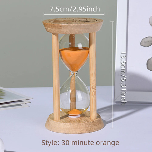 Wooden hourglass sand - sand, 3