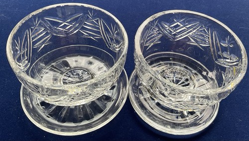Pair waterford clare footed - pair,