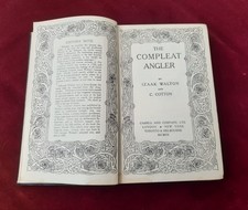 The Compleat Angler 1909 Izaak