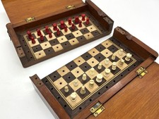 Antique Wooden Folding Travel