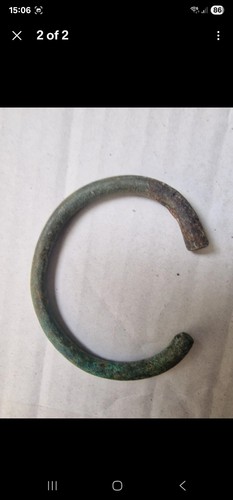 Original roman bronze bracelet