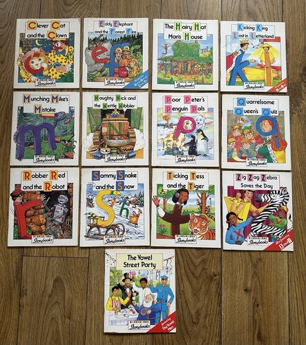 Vintage letterland story books - vintage,