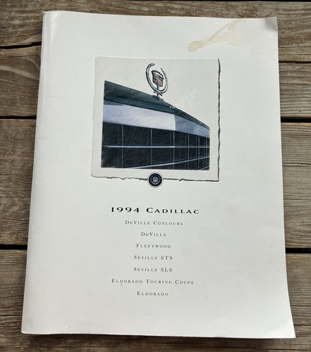 1994 cadillac dealer original - 1994,
