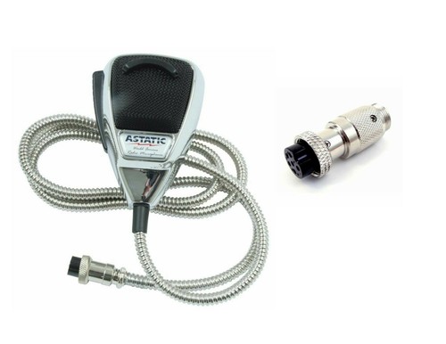 Astatic 636l chrome radio - cb,
