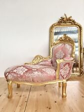 Small Chaise Longue Velvet