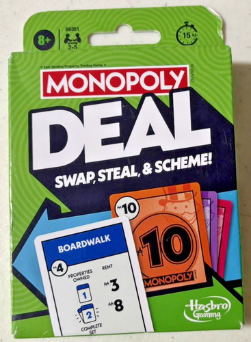 Monopoly deal card game - monopoly, by