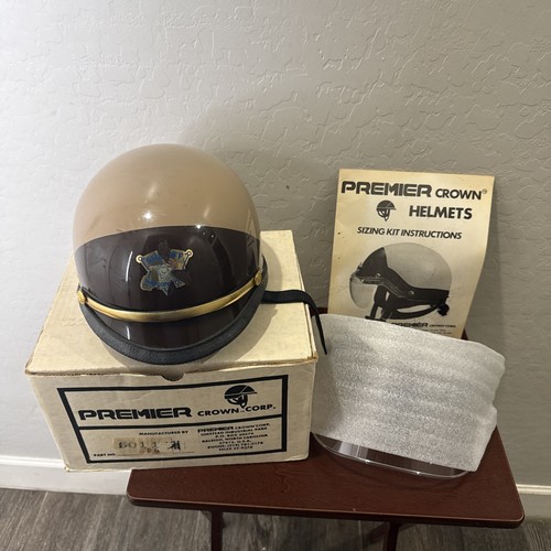Vtg tone gold black police - gold,