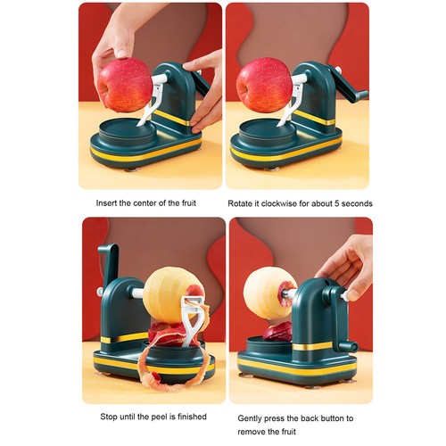 Hand crank potato peeler - crank,