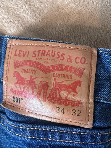 Levi 501 men blue denim - 501, men's