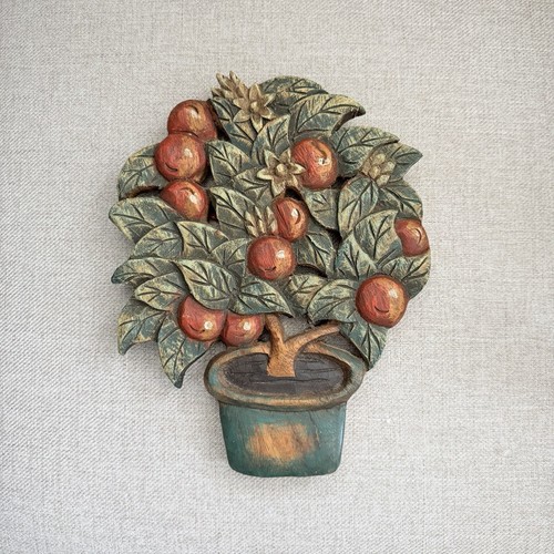 Vintage hand carved wooden - vintage,