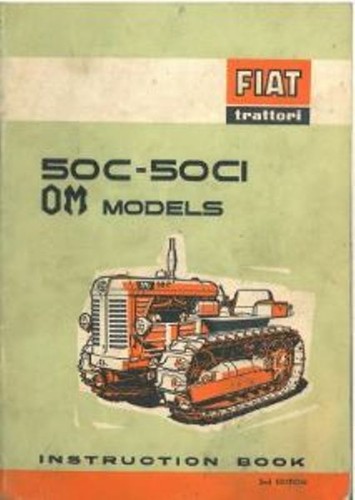 Fiat crawler tractor 50c - 50c, &