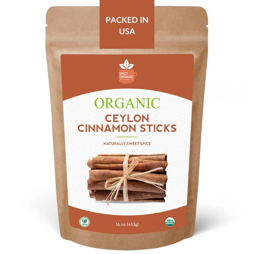 Organic ceylon cinnamon sticks - ceylon,