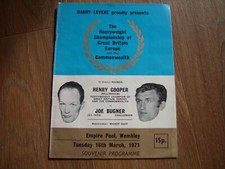 ORIGINAL HENRY COOPER VS JOE