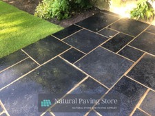 Black Limestone Natural Paving