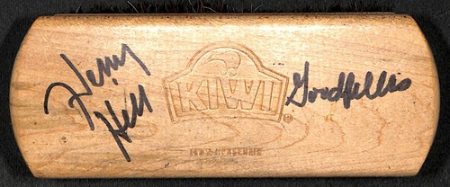 Henry hill signed shoe shine - signed,