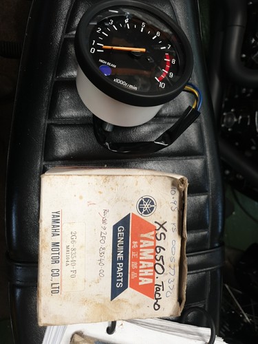 Yamaha xs650 nos - yamaha, tacho
