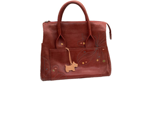 Radley tote bag - rust, leather