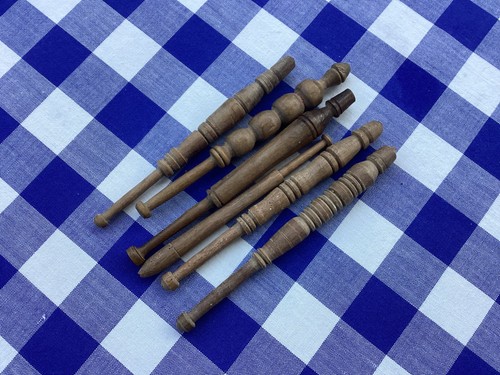 Vintage antique wooden - , lace