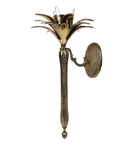 Vtg brass pineapple palm - vtg,
