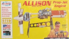 Plastic model kits of engine's