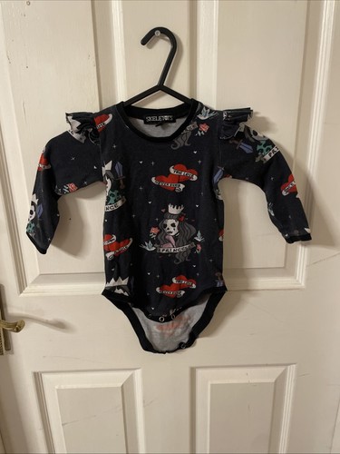 Skeletots baby vest long - skeletots,