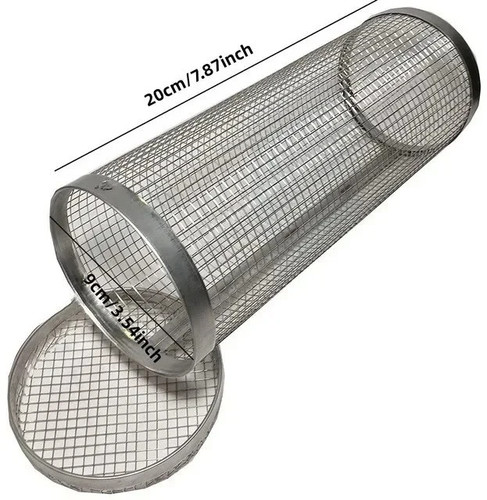 Rolling grill basket - grill, bbq