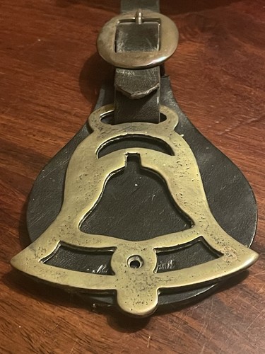 Vintage single horse brass - vintage,