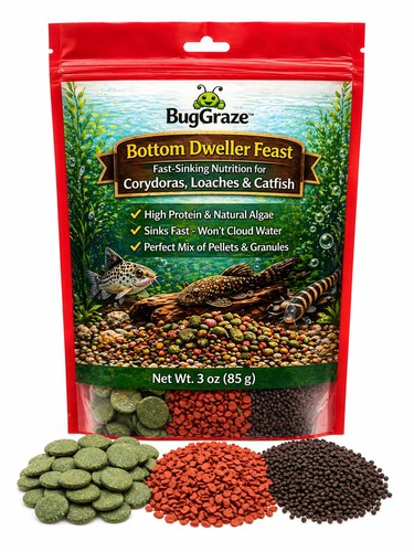 Cory catfish food 1 - catfish, 3-in-1