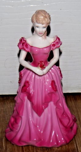 Coalport debutante figurine - coalport,