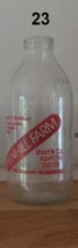 Vintage Advert Glass Milk