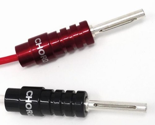 Chord ohmic speaker plugs 4mm - speaker,