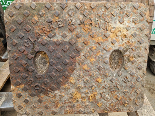 Cast iron manhole - manhole, drain