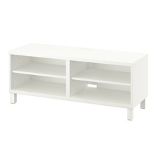 IKEA Besta White TV Bench