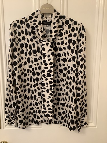 Frank walder tie neck leopard - tie,