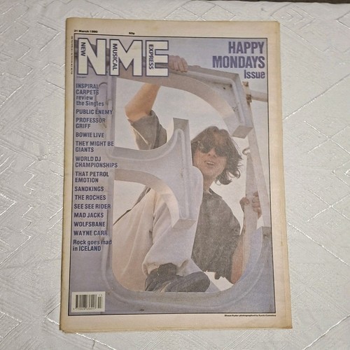 March 1990 nme magazine - march,