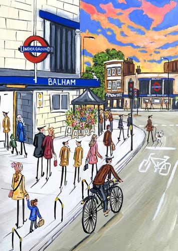 Balham sunset south london - balham,
