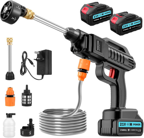 Cordless pressure washer 21v - cordless,