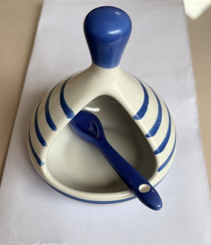 Ceramic china blue - , white