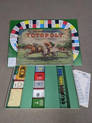 Totopoly vintage board game - vintage,