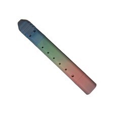 3D Printed Native American Drone Flute D5 Multicoloured/Rainbow 