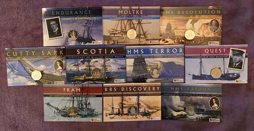 Pobjoy mint tall ships - mint,