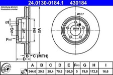 Brake discs LAND ROVER RANGE